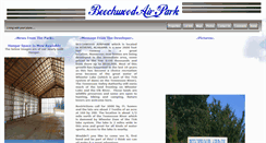 Desktop Screenshot of beechwoodairpark.com
